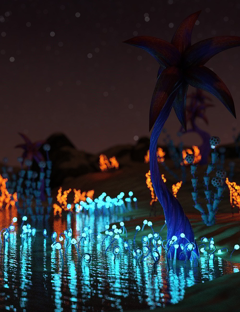 Alien Botanicals 2 Iray Alien Botanicals 2 Iray by: Orestes Graphics, 3D Models by Daz 3D