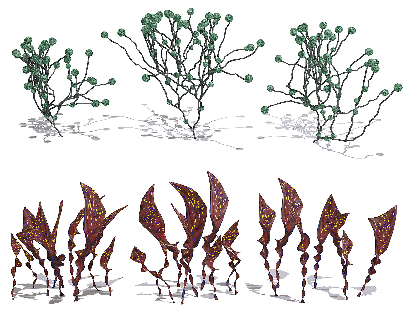 Alien Botanicals 2 Iray by: Orestes Graphics, 3D Models by Daz 3D