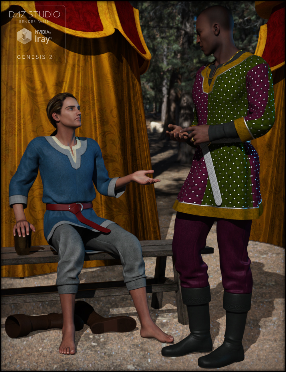Alfred's Finery for Genesis 2 Male(s) by: Fisty & Darc, 3D Models by Daz 3D