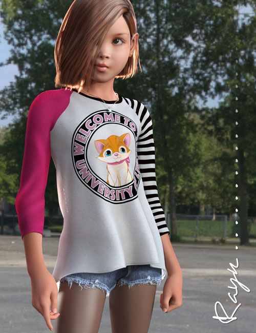 Rayn Clothing for Genesis 3 Female(s) by: 3D Universe, 3D Models by Daz 3D