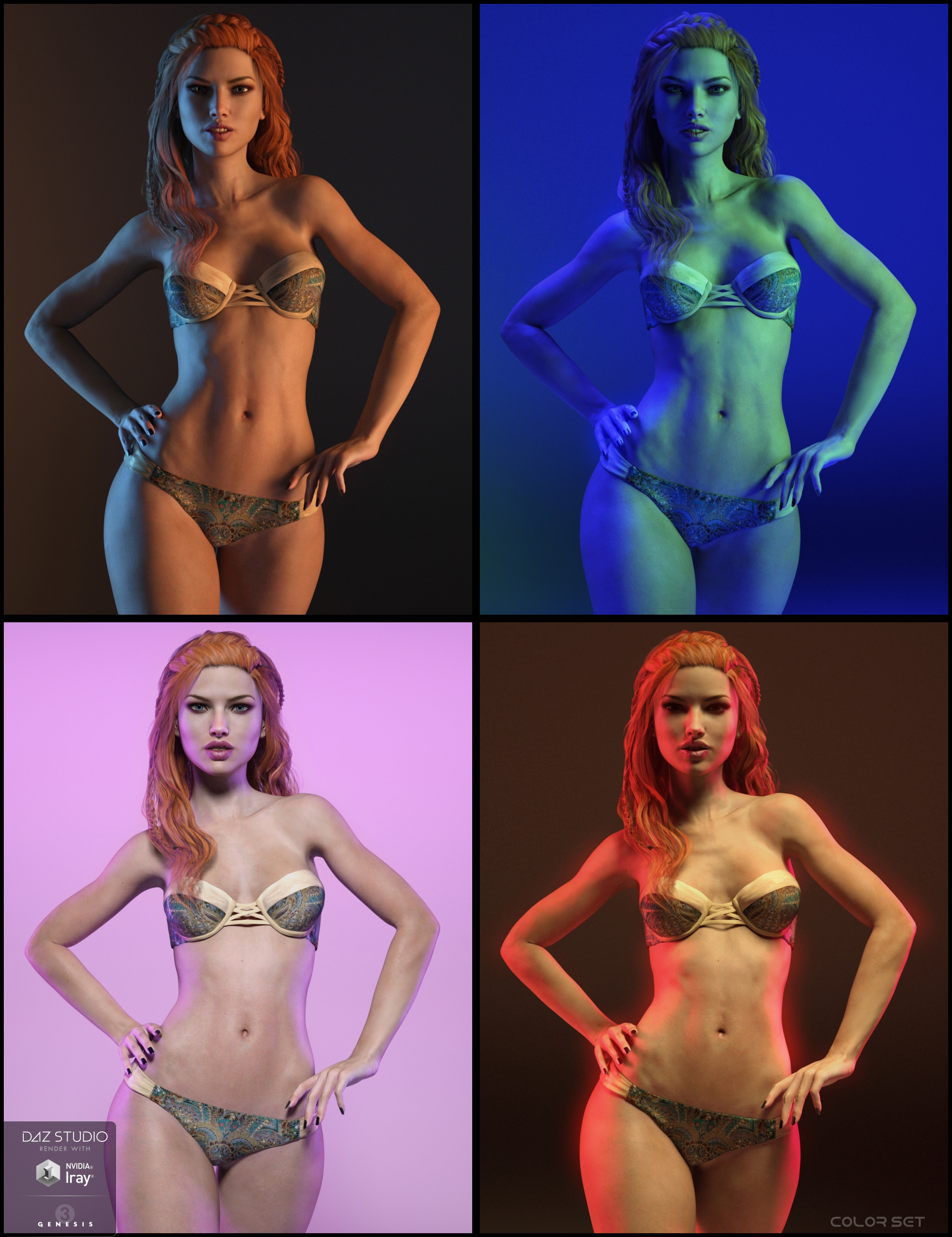 JM Promo Lights for Iray by: JavierMicheal, 3D Models by Daz 3D