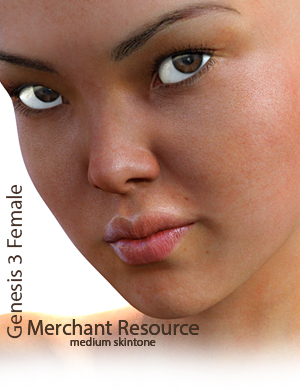 Genesis 3 Female Merchant Resource - Medium Skin Tone by: Morris, 3D Models by Daz 3D