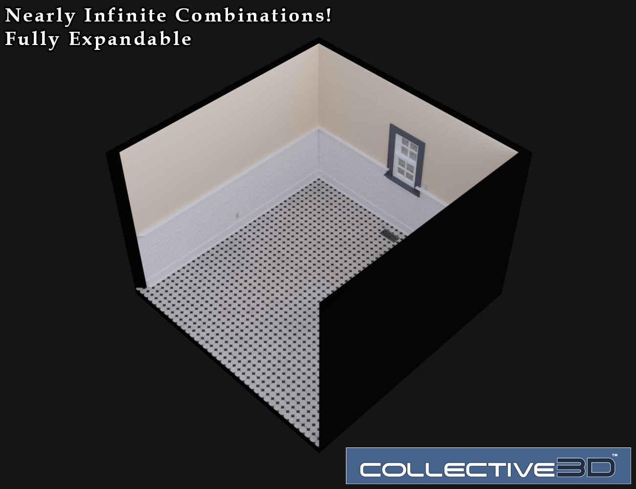 Collective3d Create a Room Base Set by: Collective3d, 3D Models by Daz 3D