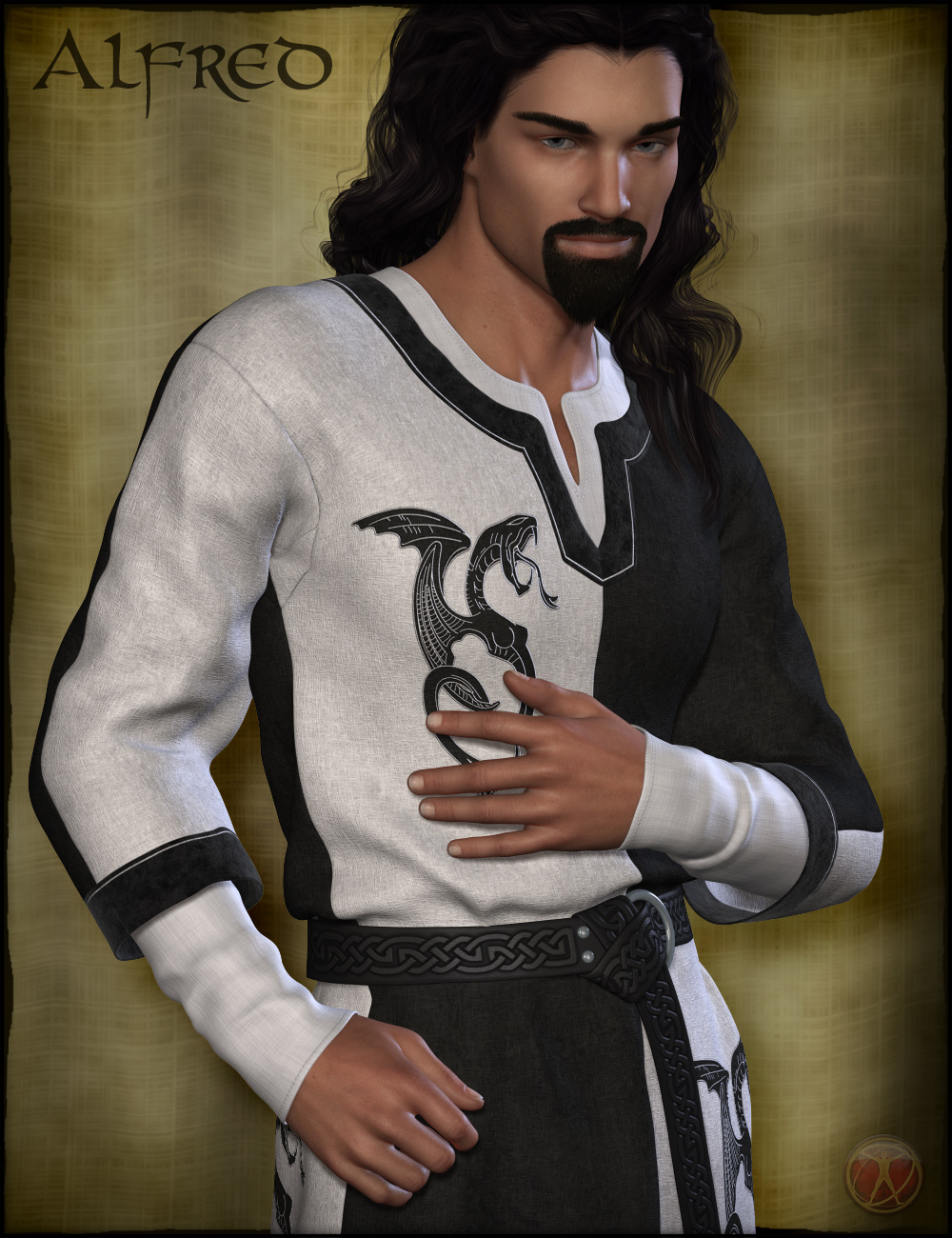 FW Alfred and his Finery for Genesis 2 Male(s) by: Fisty & DarcFred Winkler Art, 3D Models by Daz 3D