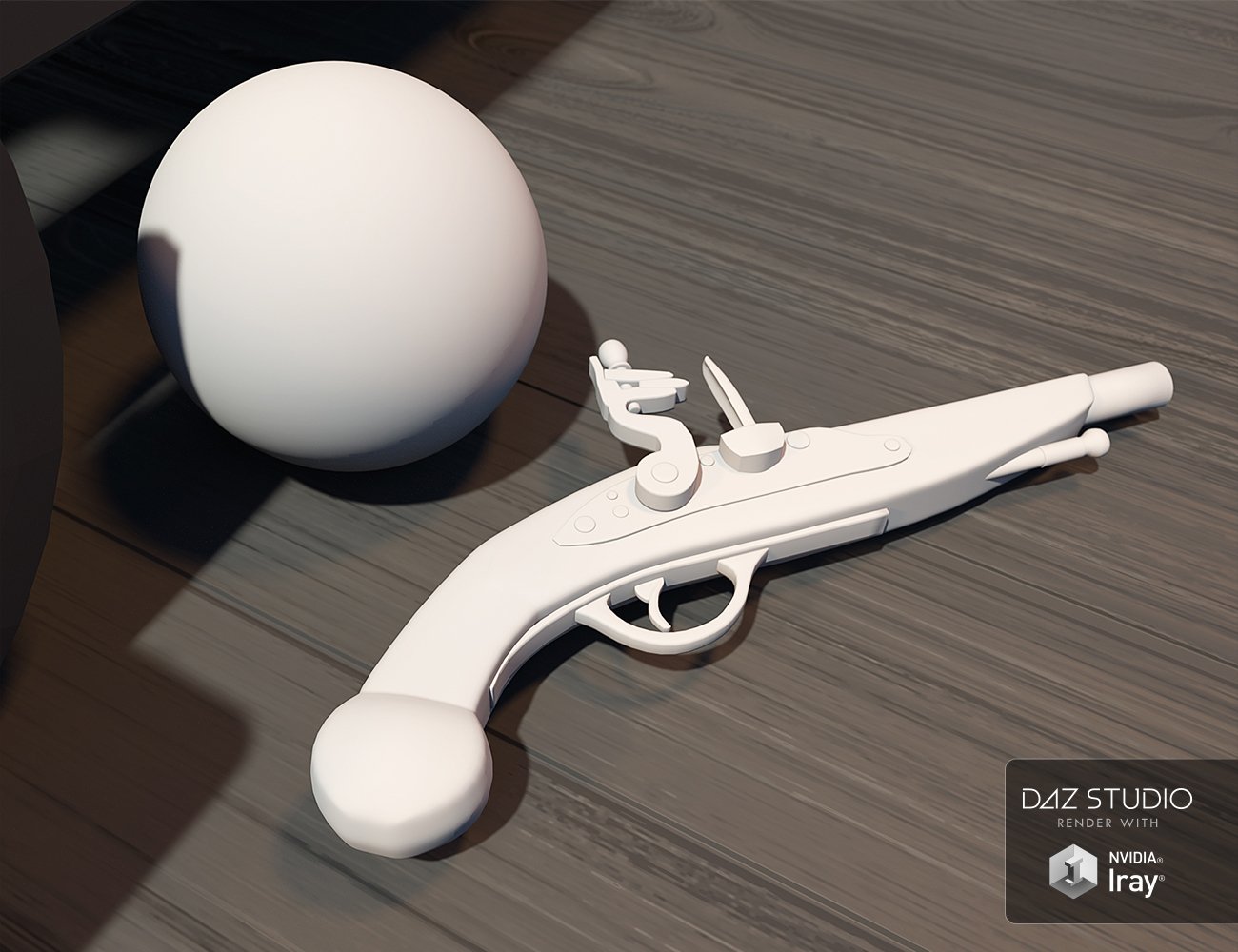 Pirate Accessories Pirate Accessories by: ARTCollab, 3D Models by Daz 3D