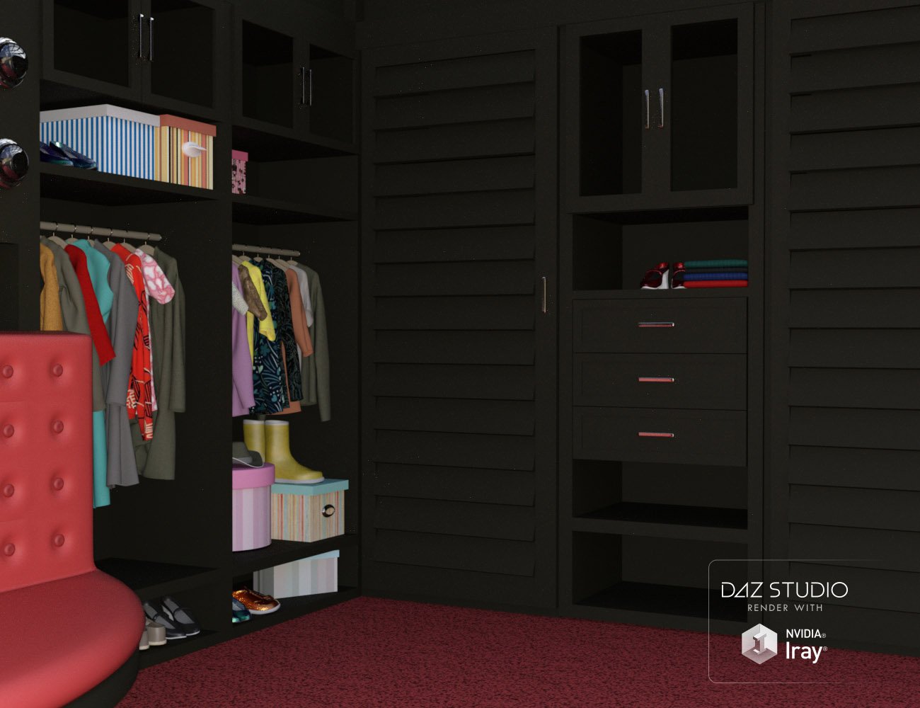 Dream Closet by: Oskarsson, 3D Models by Daz 3D