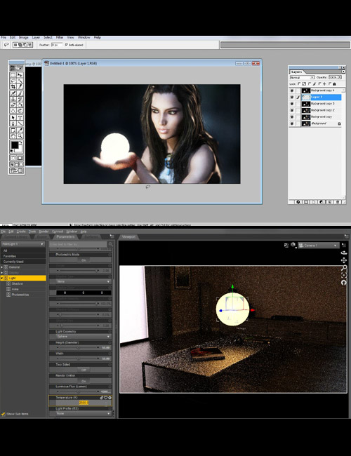 DAZ Studio Iray Pro Lighting by: Dreamlight, 3D Models by Daz 3D