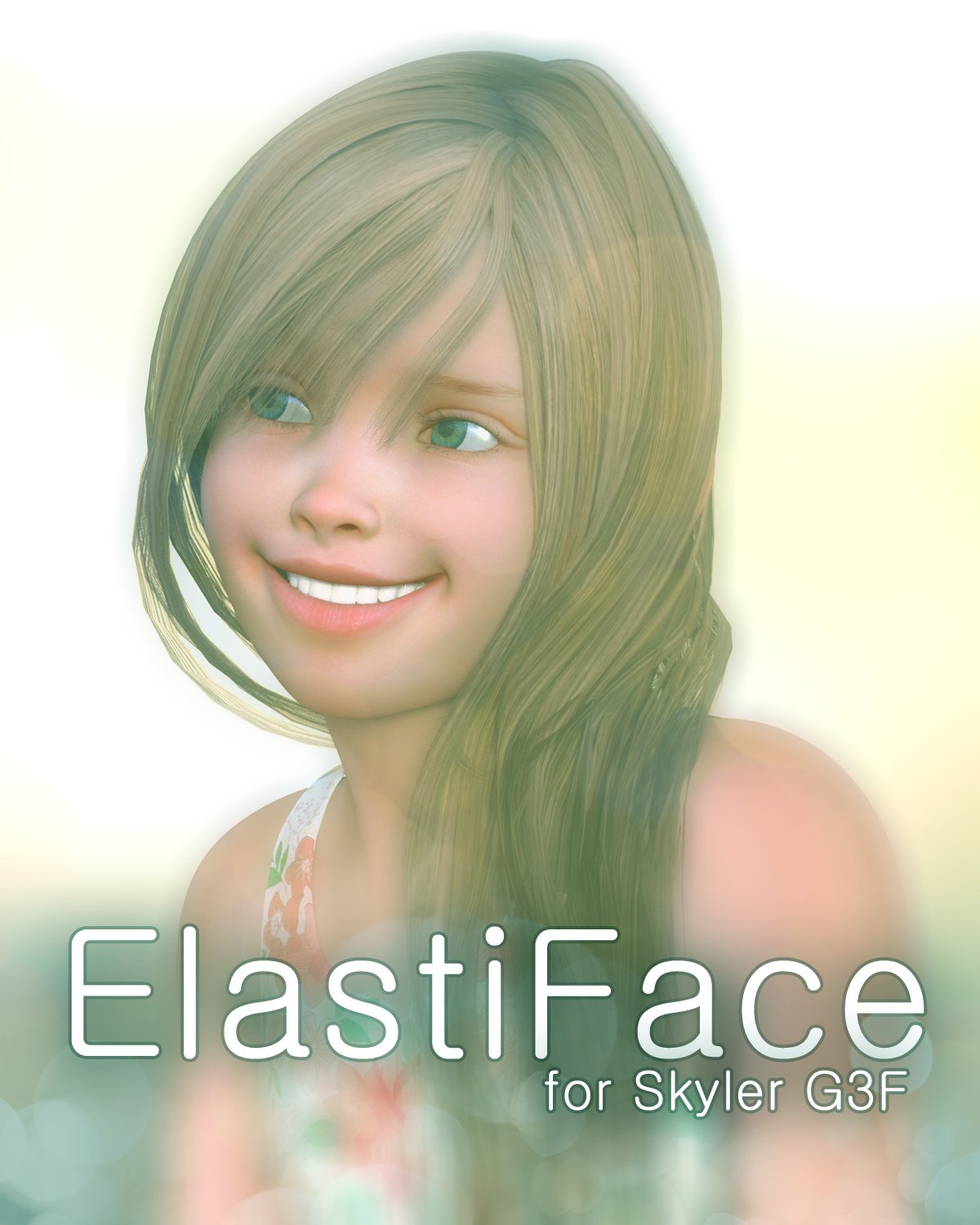 ElastiFace Expressions for Skyler Genesis 3 by: TheNathanParable, 3D Models by Daz 3D