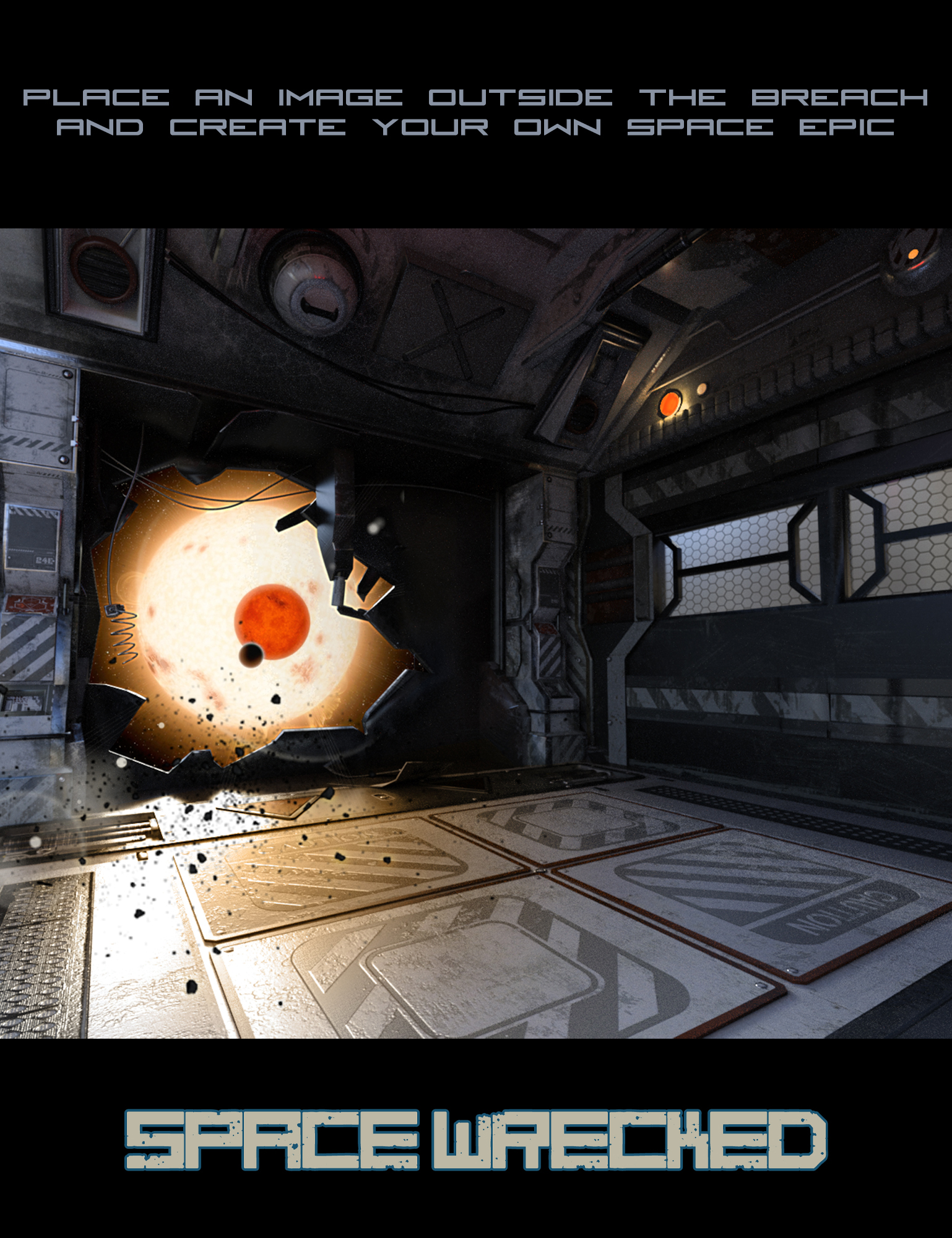 Space Wrecked Construction Kit Space Wrecked Construction Kit by: The AntFarm, 3D Models by Daz 3D