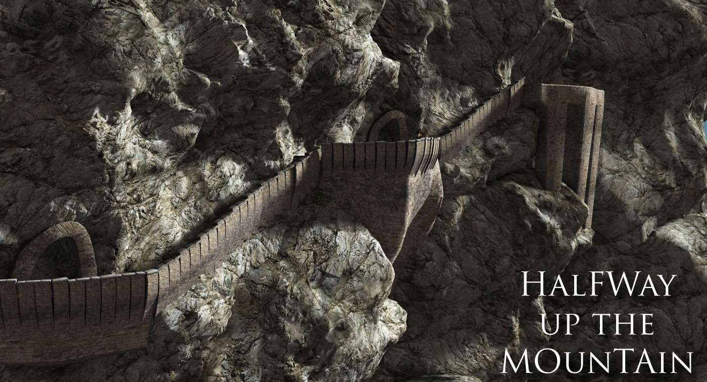 Halfway Up the Mountain by: FirstBastion, 3D Models by Daz 3D
