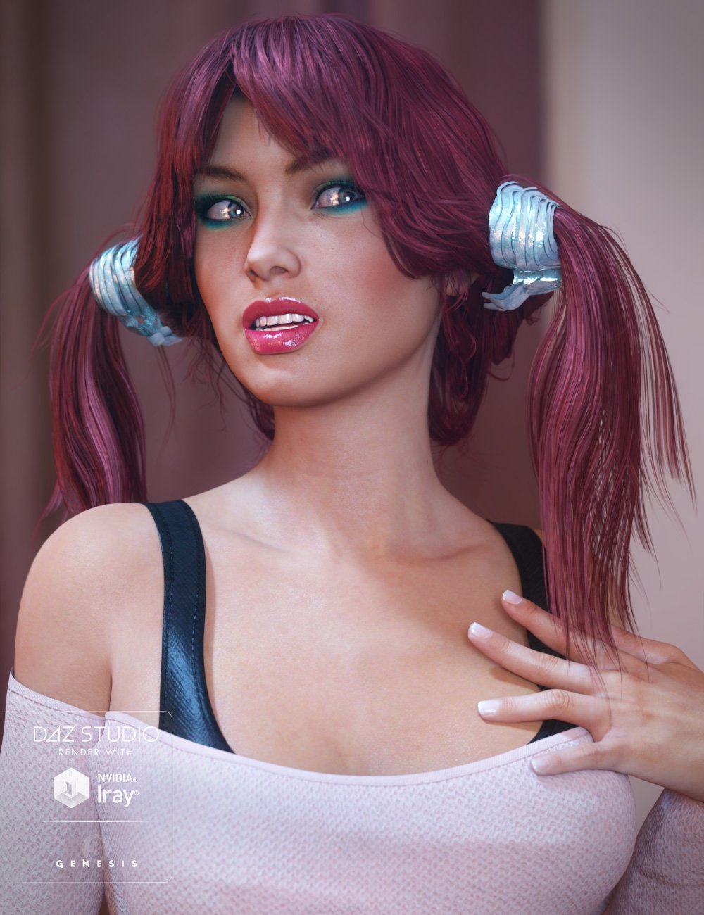 Colors for Gully Hair by: goldtassel, 3D Models by Daz 3D