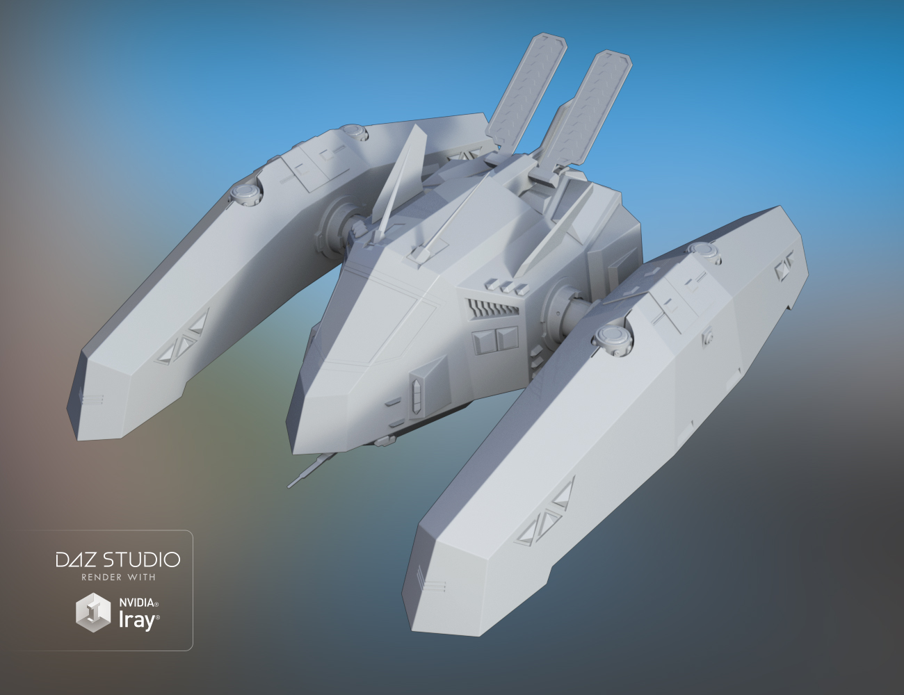 Starship Vampire by: petipet, 3D Models by Daz 3D
