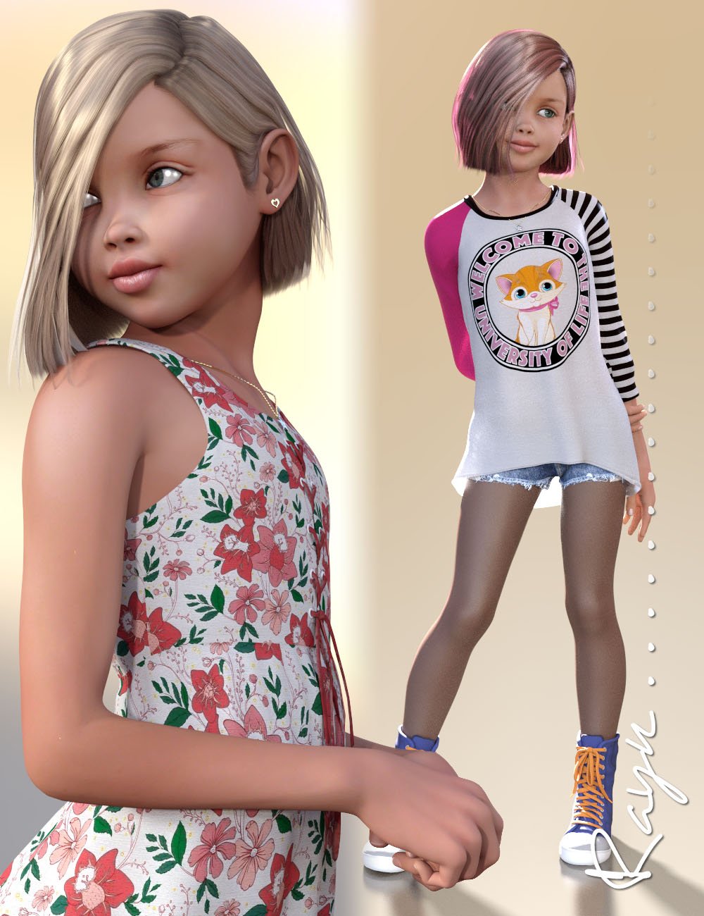 Rayn for Genesis 2 Female(s) Bundle by: 3D Universe, 3D Models by Daz 3D