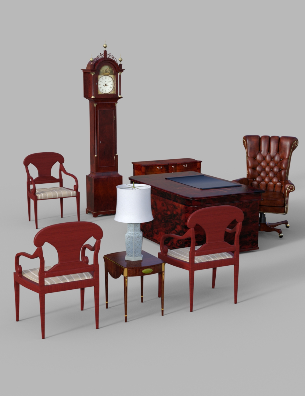 Furniture Set 1: Classic by: PerspectX, 3D Models by Daz 3D