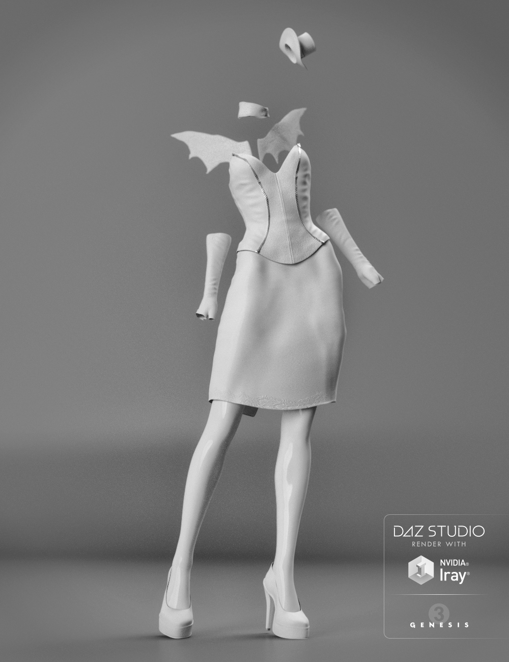 Vamptress for Genesis 3 Female(s) by: Anna BenjaminBarbara Brundon, 3D Models by Daz 3D