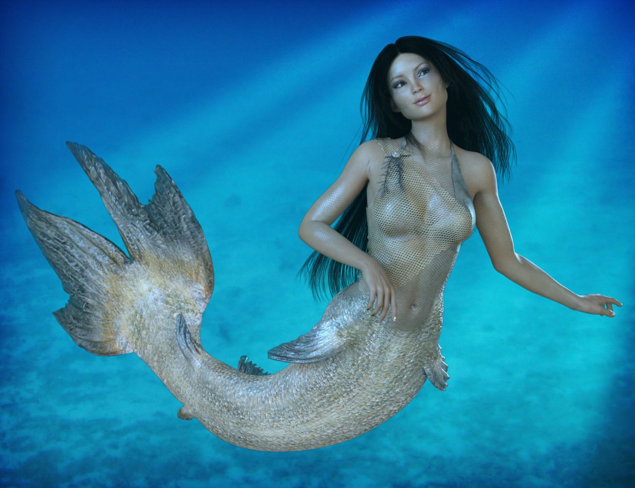 Laguna-Mermaid Set for Genesis 3 Female(s) by: eshaFisty & Darc, 3D Models by Daz 3D