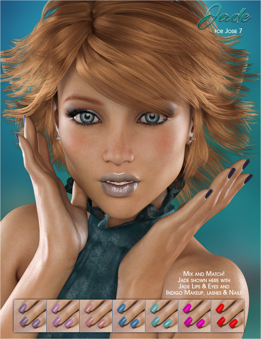 FWSA Jade HD for Teen Josie 7 by: Fred Winkler ArtSabby, 3D Models by Daz 3D