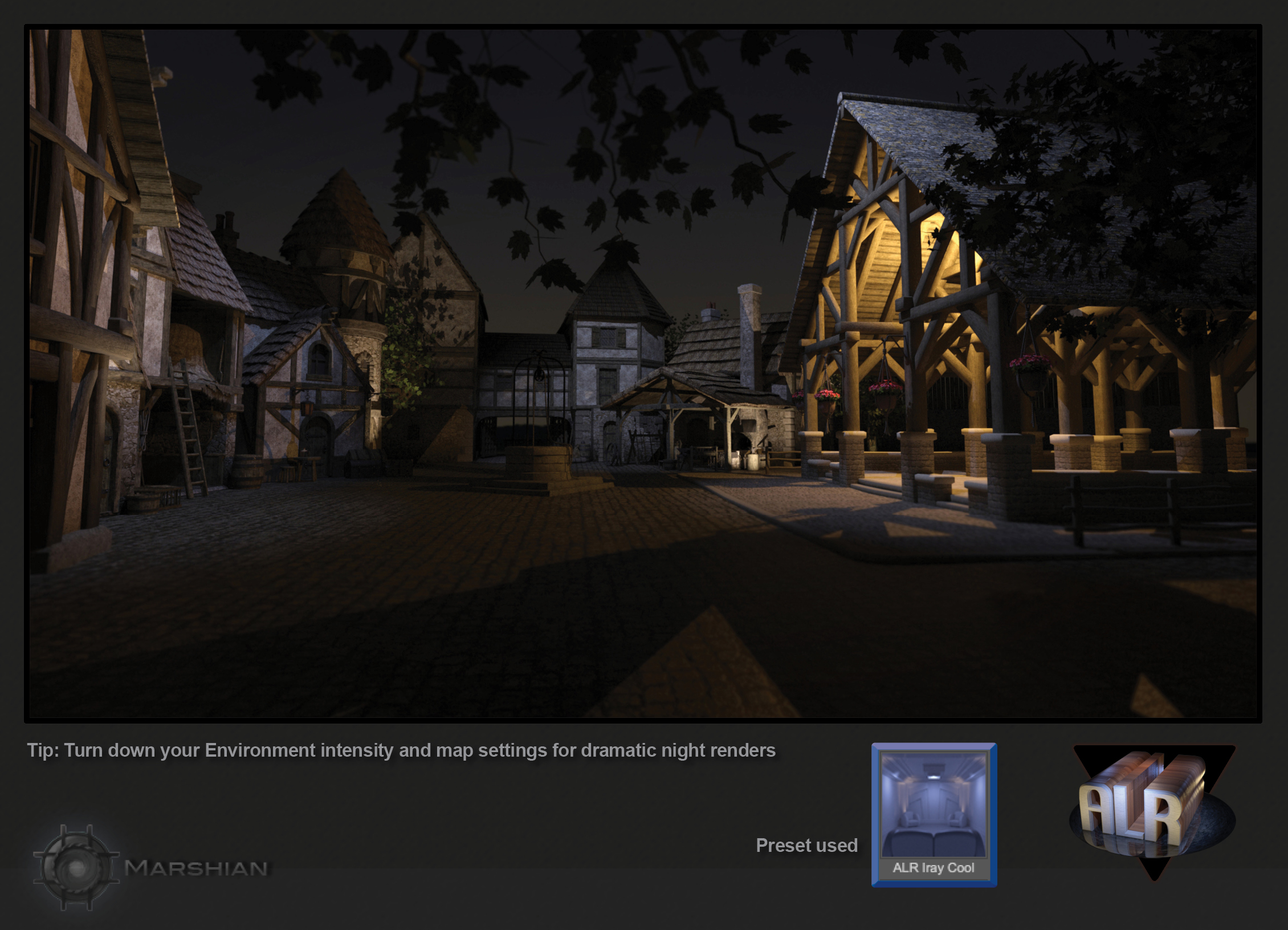 Architectural Lighting Rig for Iray Daz 3D