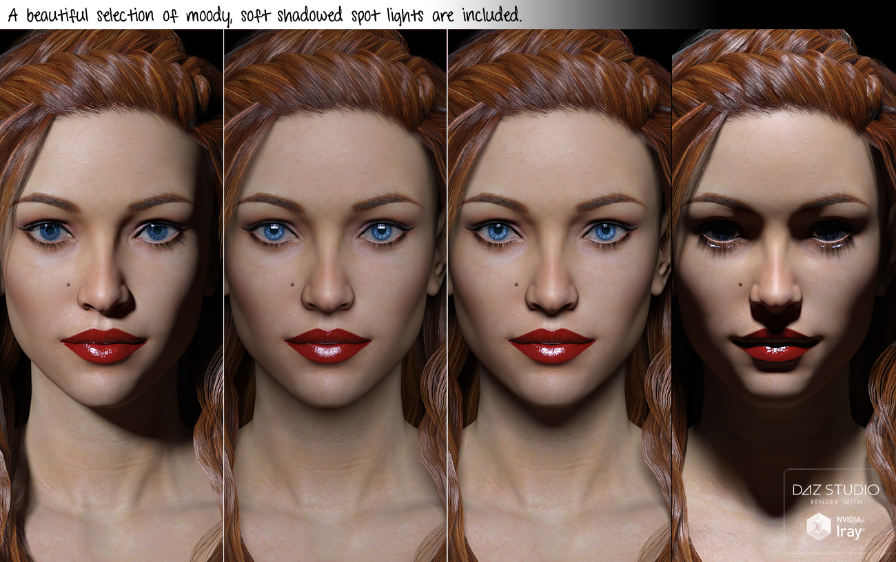 Warhol Inspired Spot Lighting for Daz Studio Iray Warhol Inspired Spot Lighting for Daz Studio Iray by: ForbiddenWhispers, 3D Models by Daz 3D