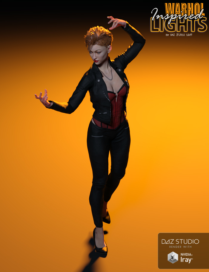 Warhol Inspired Spot Lighting for Daz Studio Iray Warhol Inspired Spot Lighting for Daz Studio Iray by: ForbiddenWhispers, 3D Models by Daz 3D