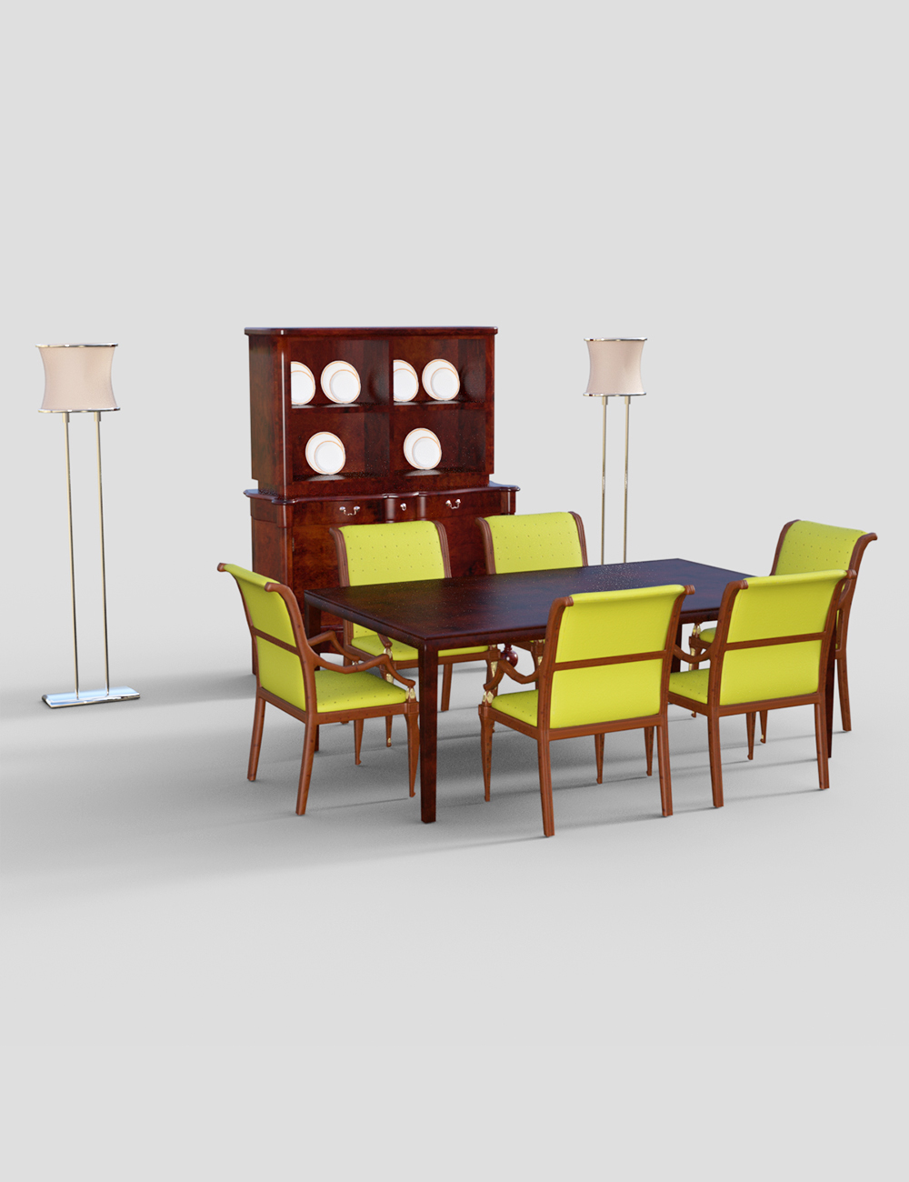 Furniture Set 2: 70's Vibe by: PerspectX, 3D Models by Daz 3D