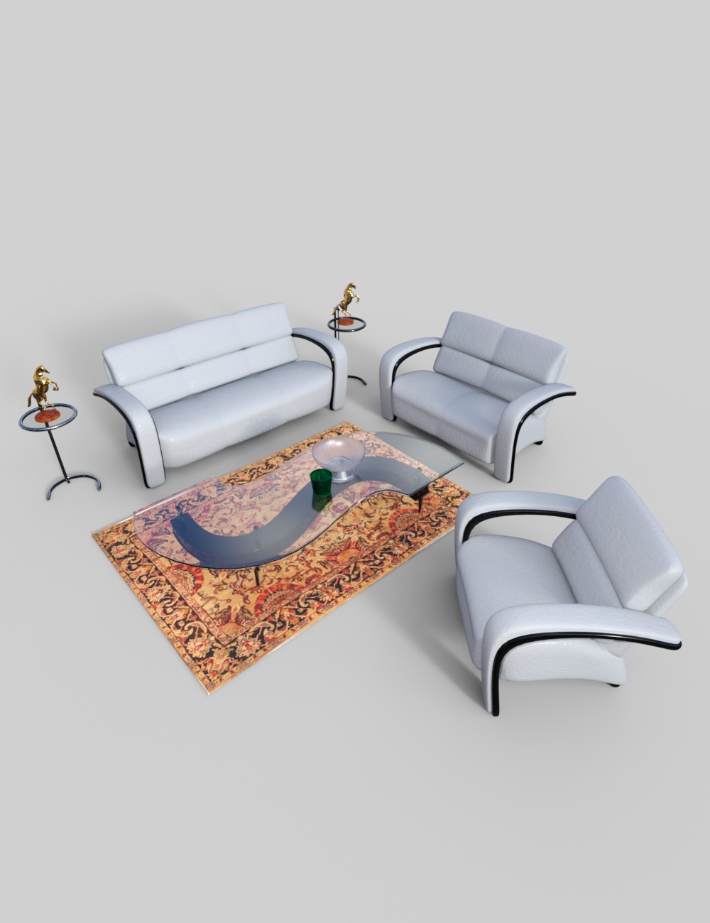 Furniture Set 3: Modern by: PerspectX, 3D Models by Daz 3D