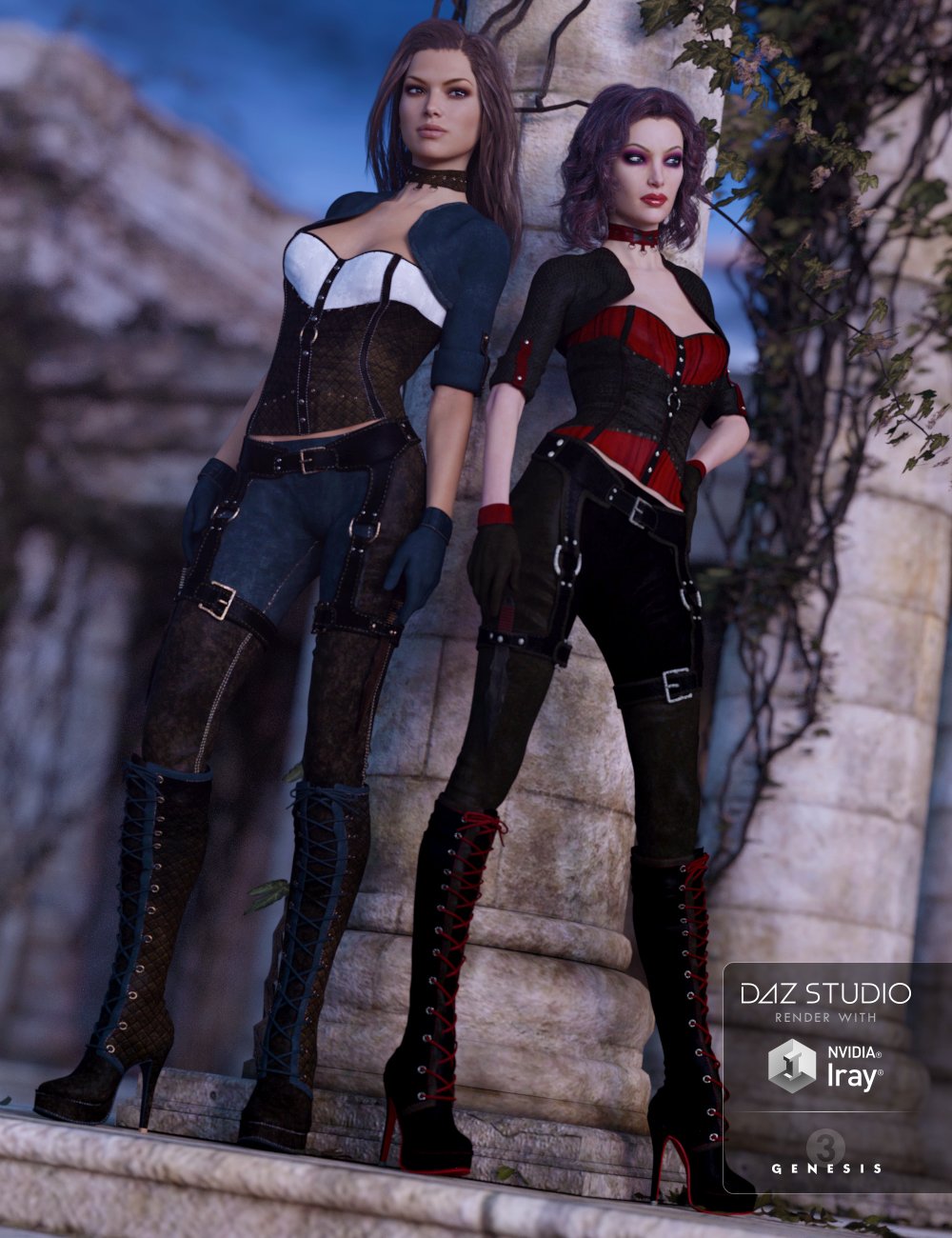 Deadly Night Shade Textures | Daz 3D