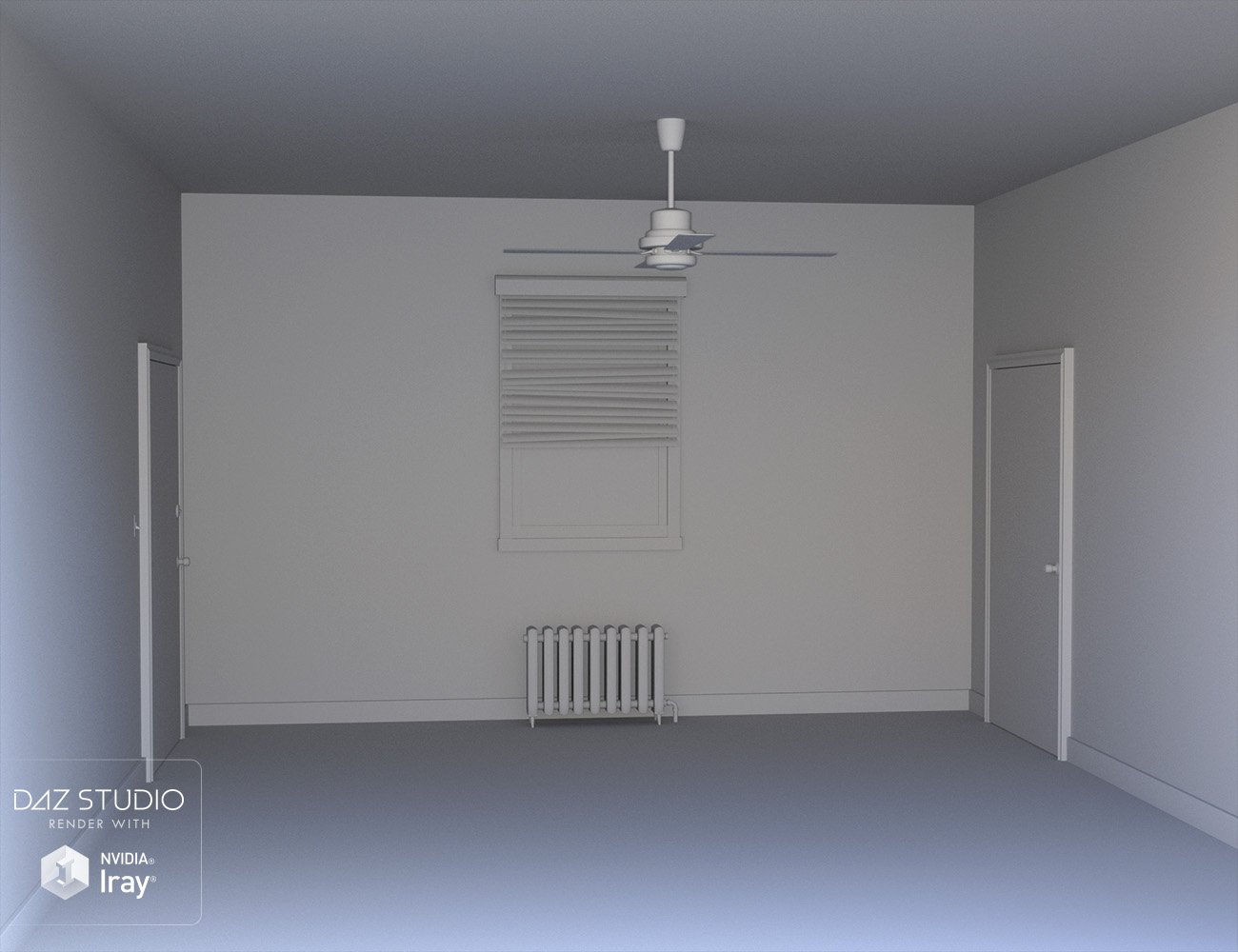 Rundown Apartment by: , 3D Models by Daz 3D