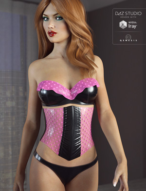 Luscious Lingerie for Genesis 3 Female(s) by: Lilflame, 3D Models by Daz 3D