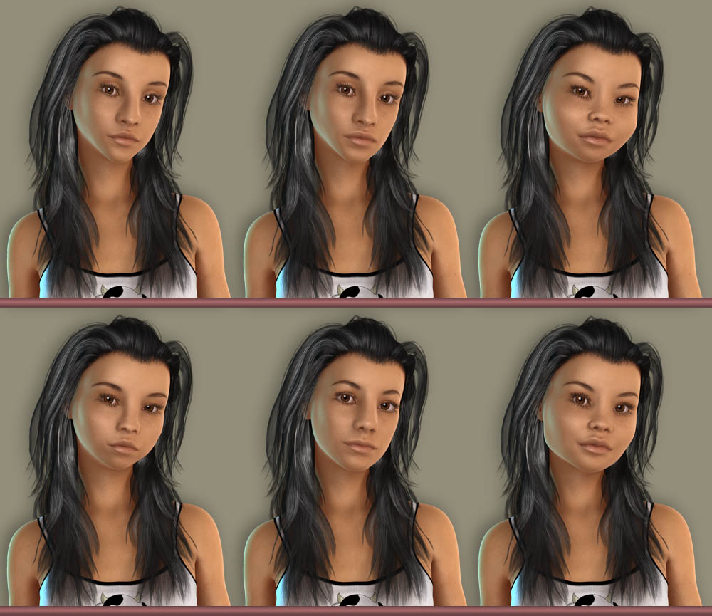 Capsces Faces Teen Josie 7 by: Capsces Digital Ink, 3D Models by Daz 3D
