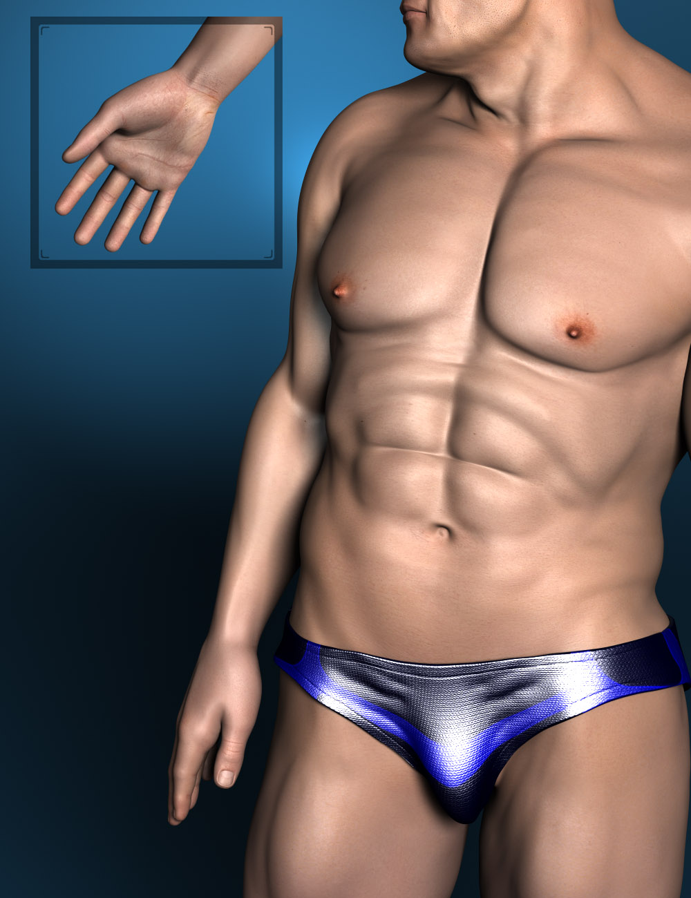 Klaus Shapes for Genesis 2 Male(s) by: Male-M3dia, 3D Models by Daz 3D