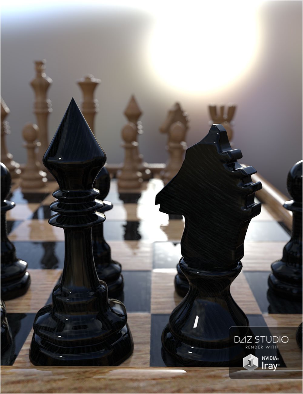 RW Classic Chess RW Classic Chess by: Renderwelten, 3D Models by Daz 3D