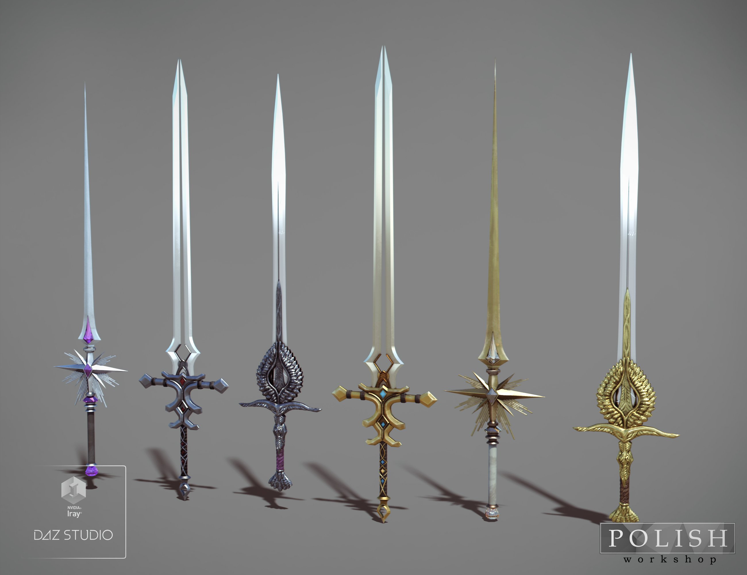 Great Swords | Daz 3D