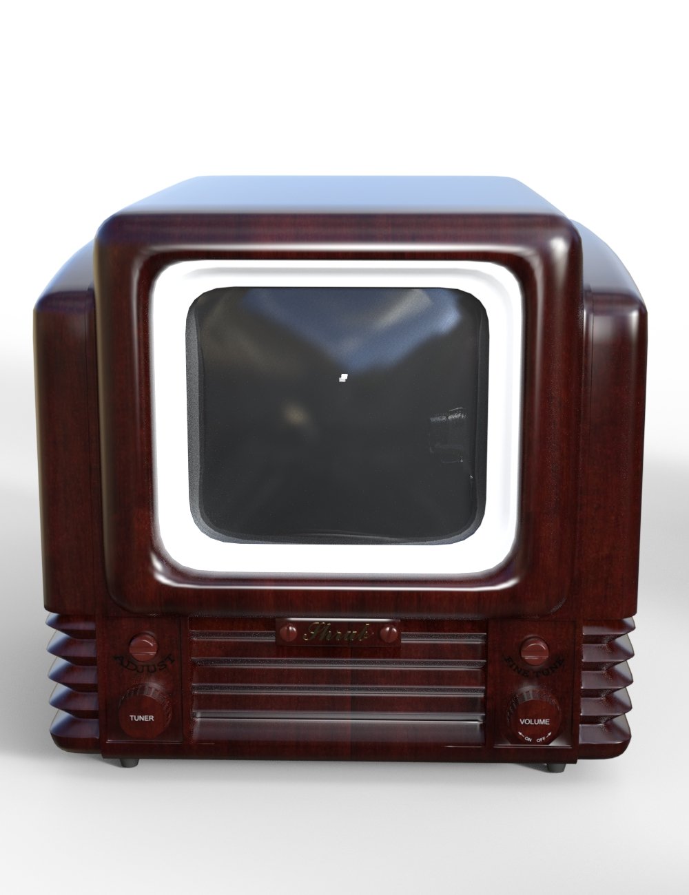 Vintage Television Sets by: PerspectX, 3D Models by Daz 3D