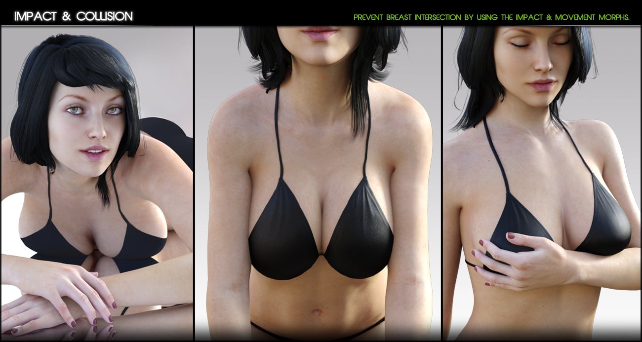 Breast Control For Genesis 3 Female S Daz 3d