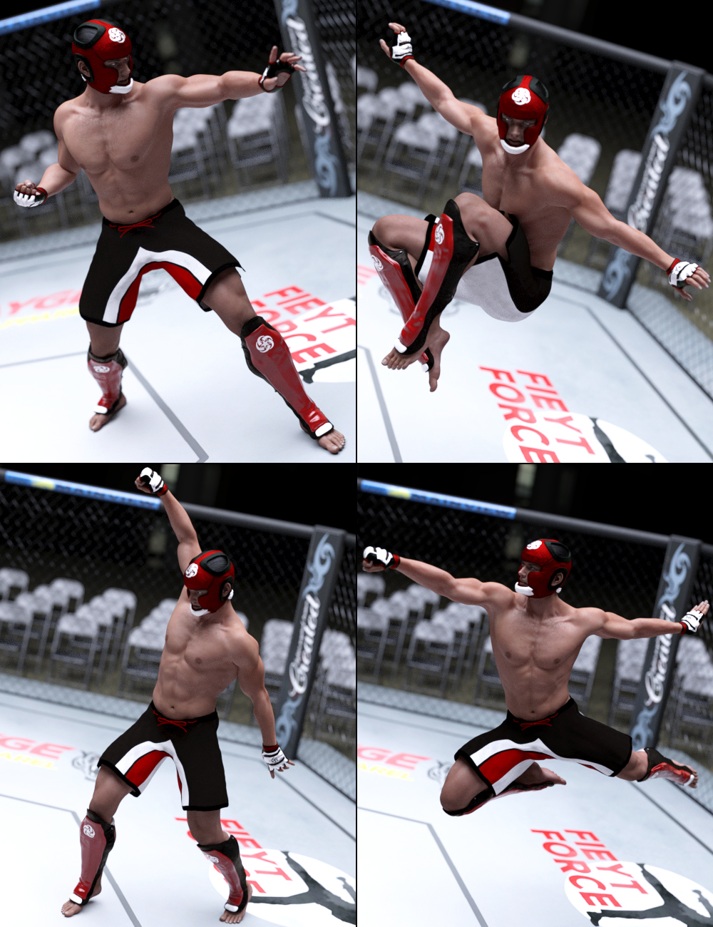 The Art of Fight - Genesis 3 Male Poses The Art of Fight - Genesis 3 Male Poses by: Val3dart, 3D Models by Daz 3D