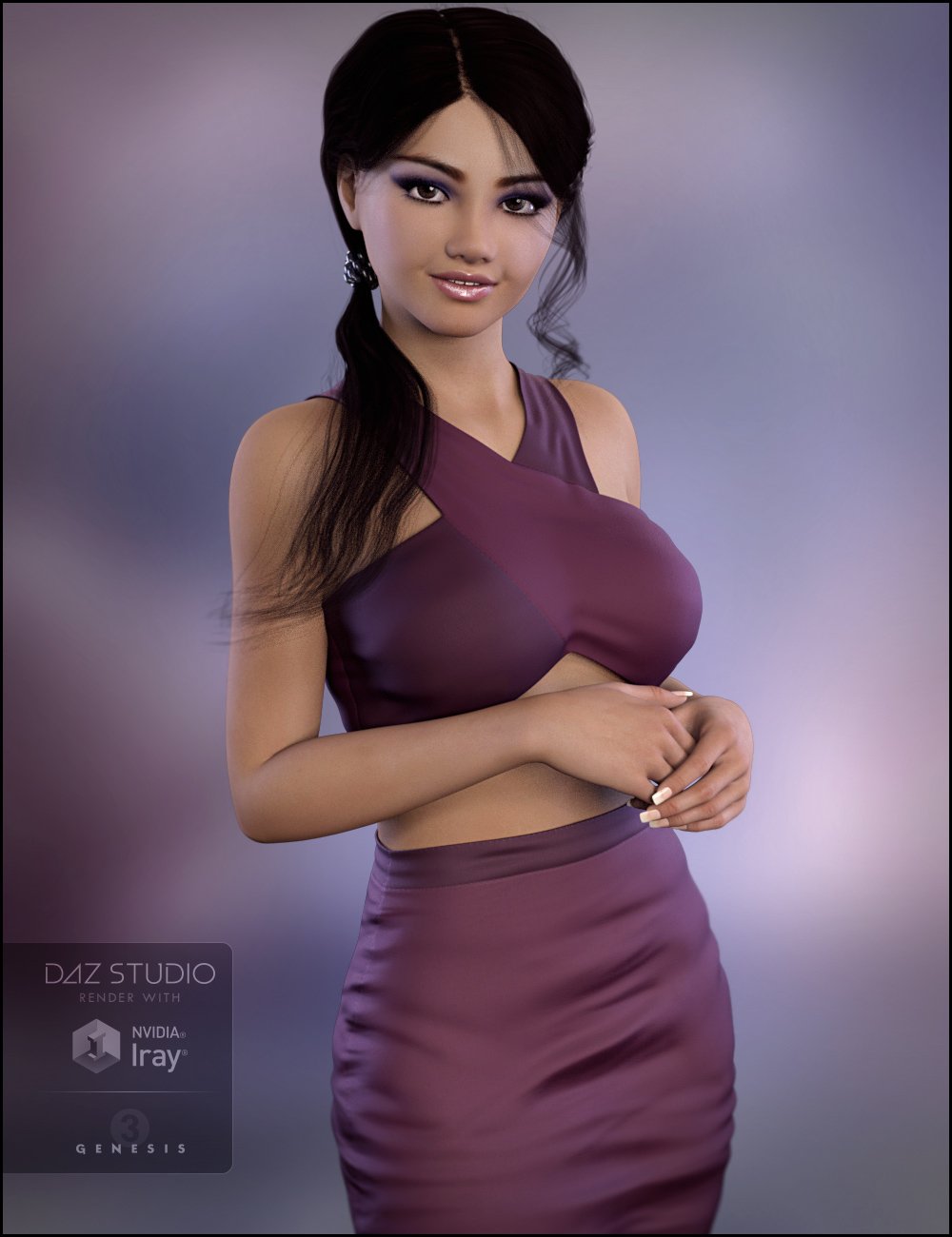 Selina for Genesis 3 Female by: JessaiiDemonicaEvilius, 3D Models by Daz 3D