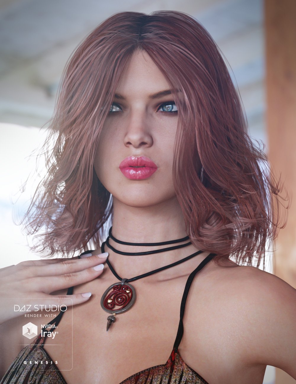 Wildling Hair for Genesis 3 Female(s) by: goldtassel, 3D Models by Daz 3D