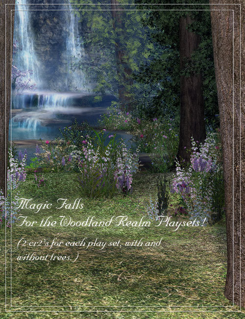 Magic Falls by: LaurieS, 3D Models by Daz 3D