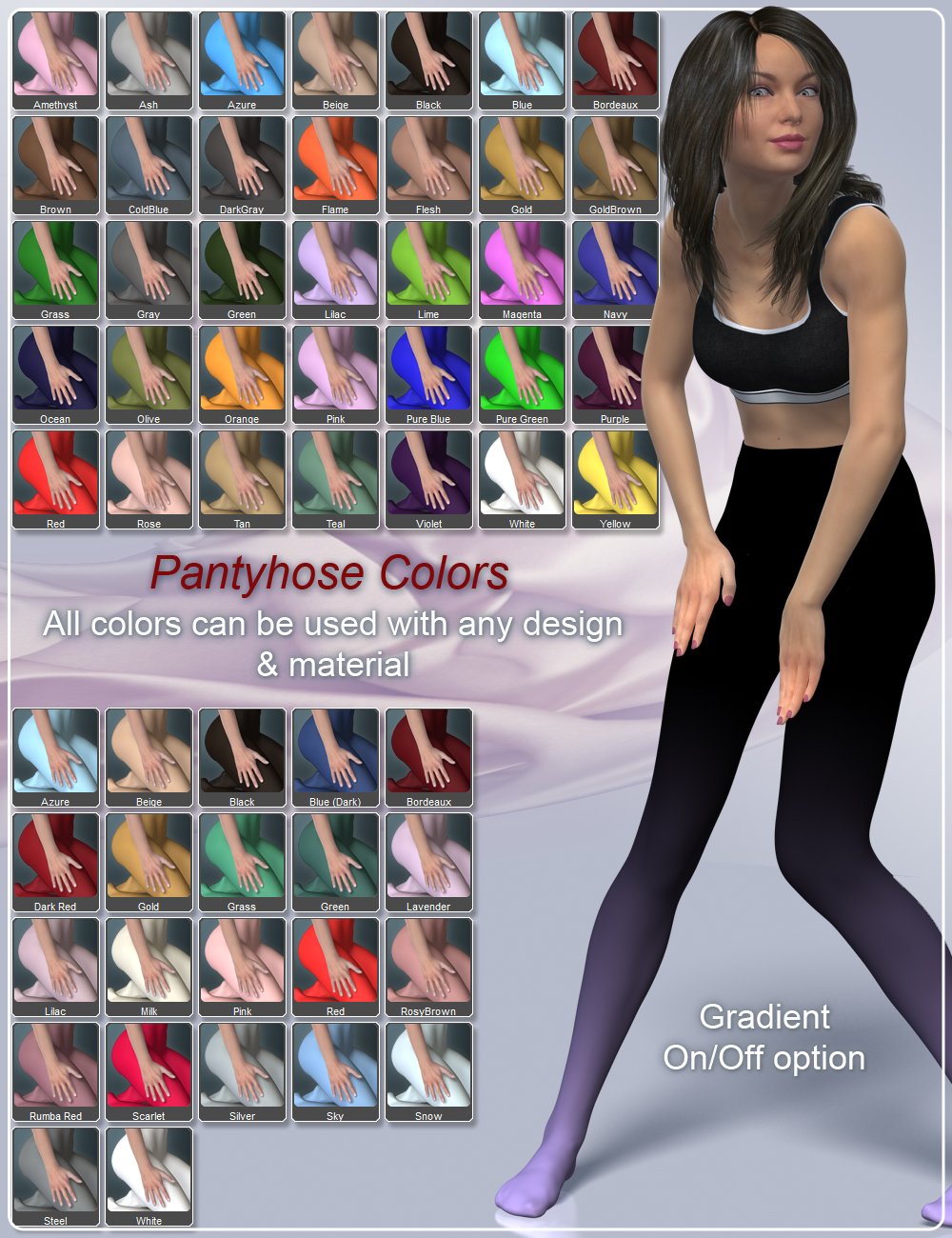 Morphing Pantyhose for Genesis 3 and 8 Female(s) Morphing Pantyhose for Genesis 3 and 8 Female(s) by: CJ-Studio, 3D Models by Daz 3D