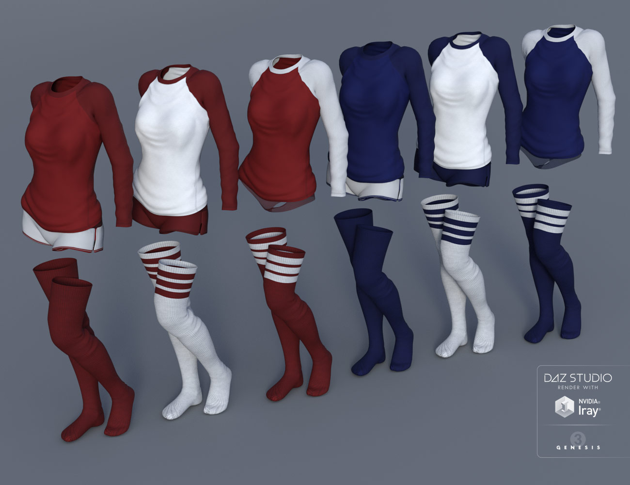 Sweet Home Outfit for Genesis 3 Female(s) by: SarsaVal3dart, 3D Models by Daz 3D