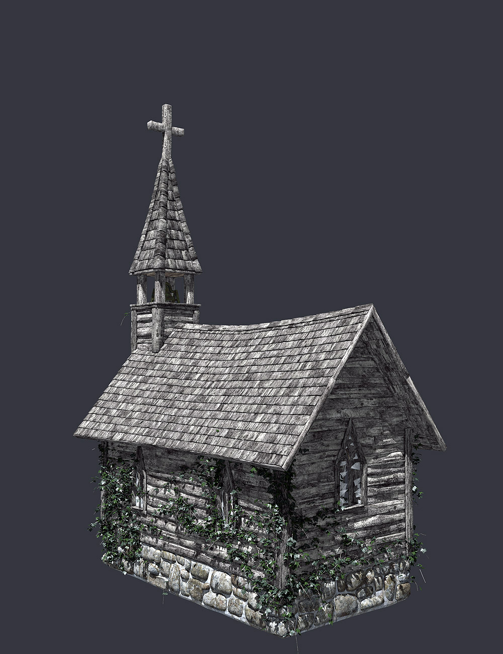 Forgotten Chapel by: Orestes Graphics, 3D Models by Daz 3D