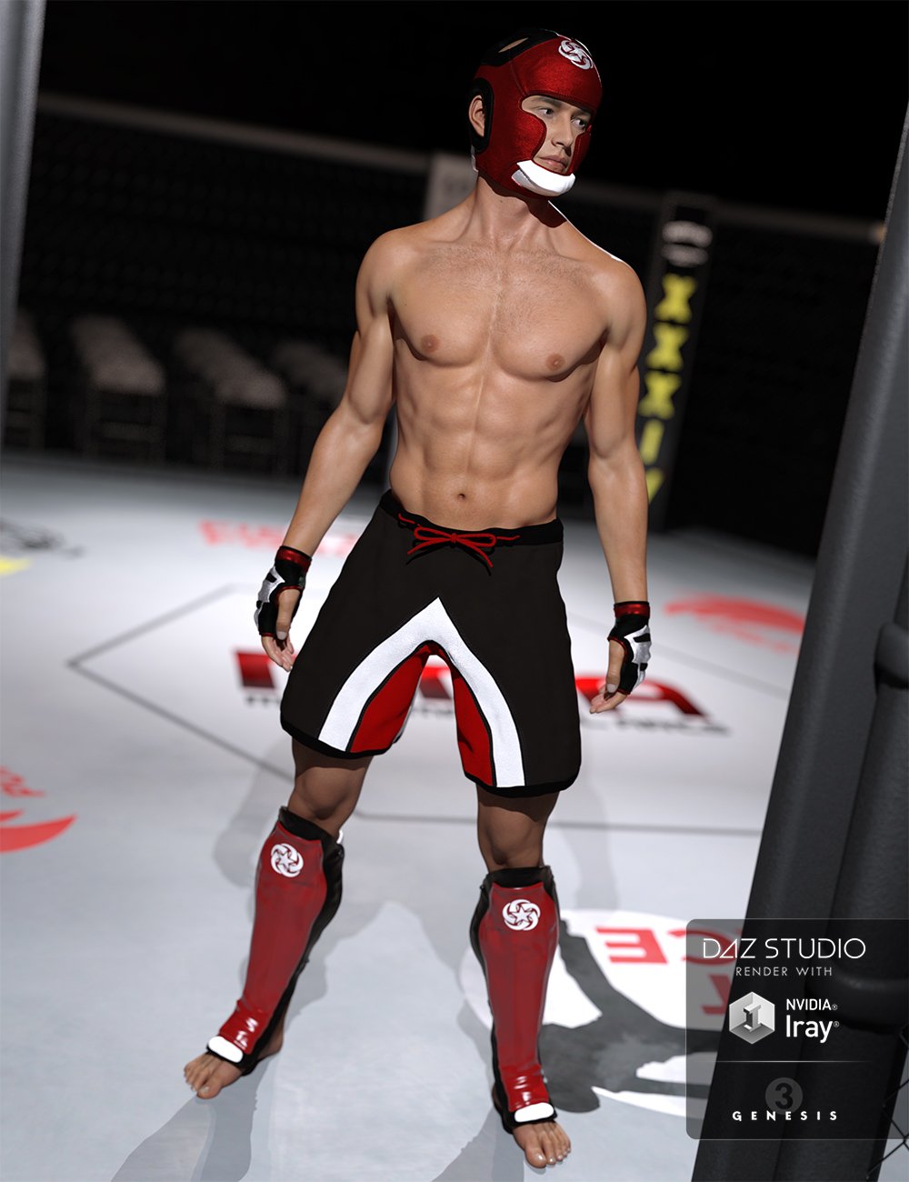 MMA Fighter for Genesis 3 Male(s)