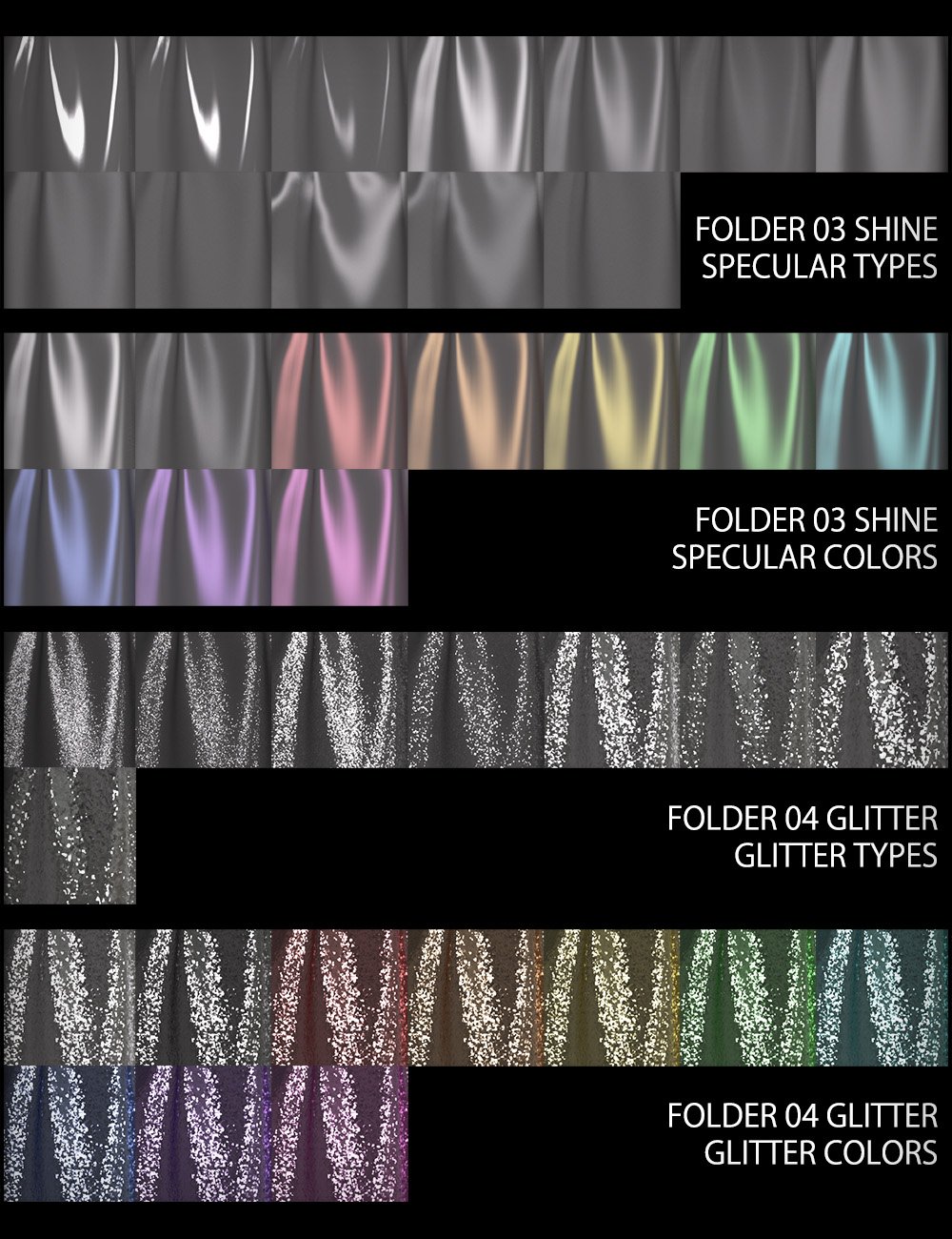 Fabric Basics Mix and Match for Iray | Daz 3D