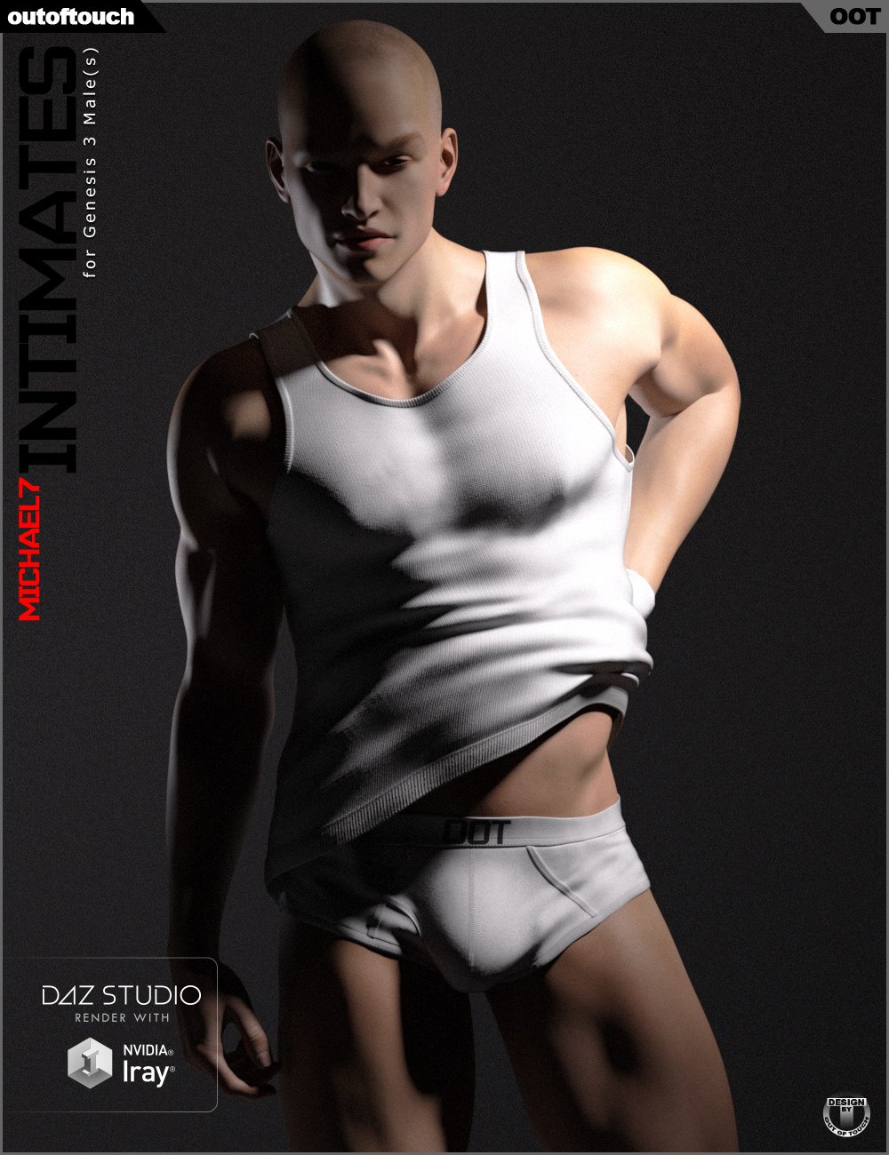 Michael 7 Intimates for Genesis 3 Male(s) by: outoftouch, 3D Models by Daz 3D