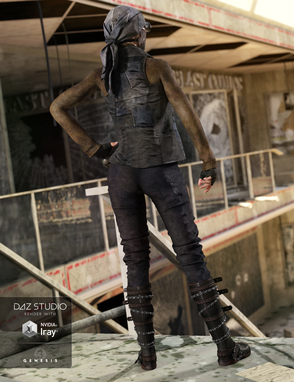 Rough Rider for Genesis 3 Female(s) by: Sarsa, 3D Models by Daz 3D