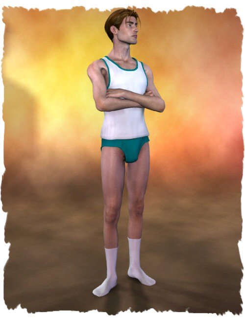 Undergarments For Michael 3 by: WillDupre, 3D Models by Daz 3D