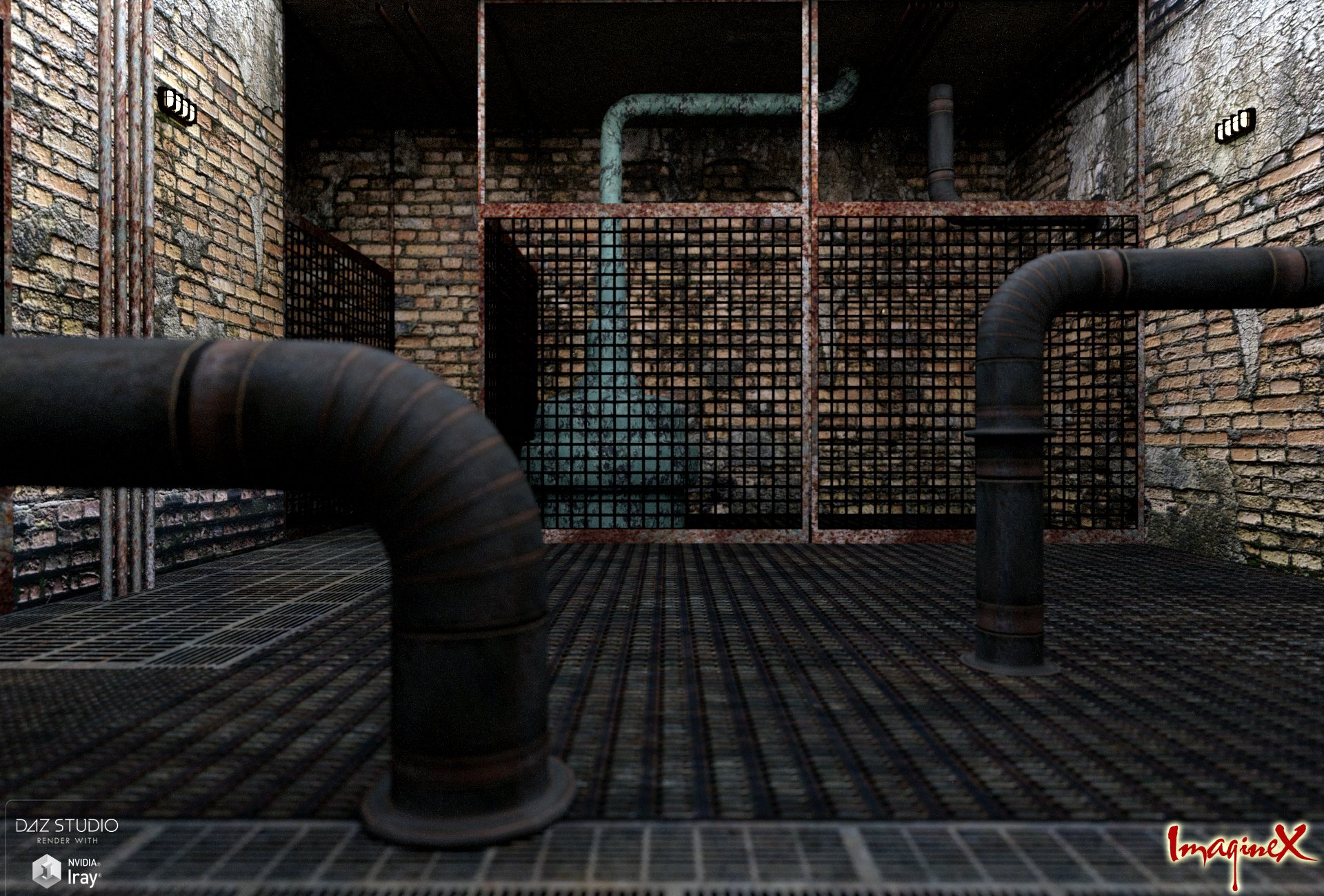 Forsaken Elevator - Basement Forsaken Elevator - Basement by: ImagineX, 3D Models by Daz 3D