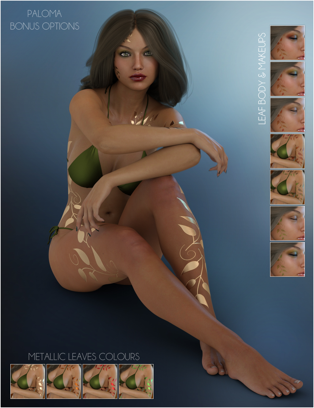 FWSA Paloma HD for Victoria 7 by: Fred Winkler ArtSabby, 3D Models by Daz 3D