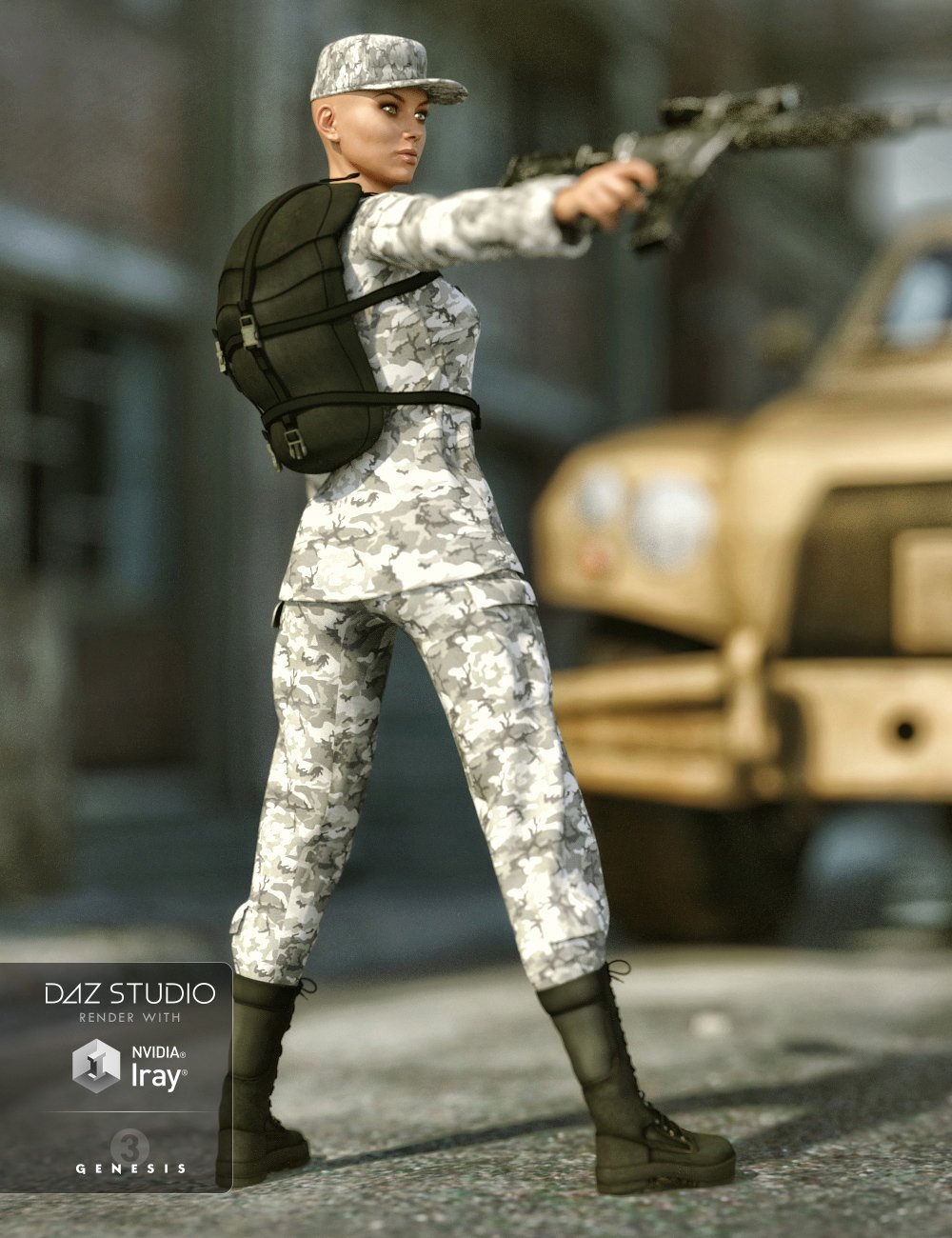 Army Uniform Textures Daz 3D